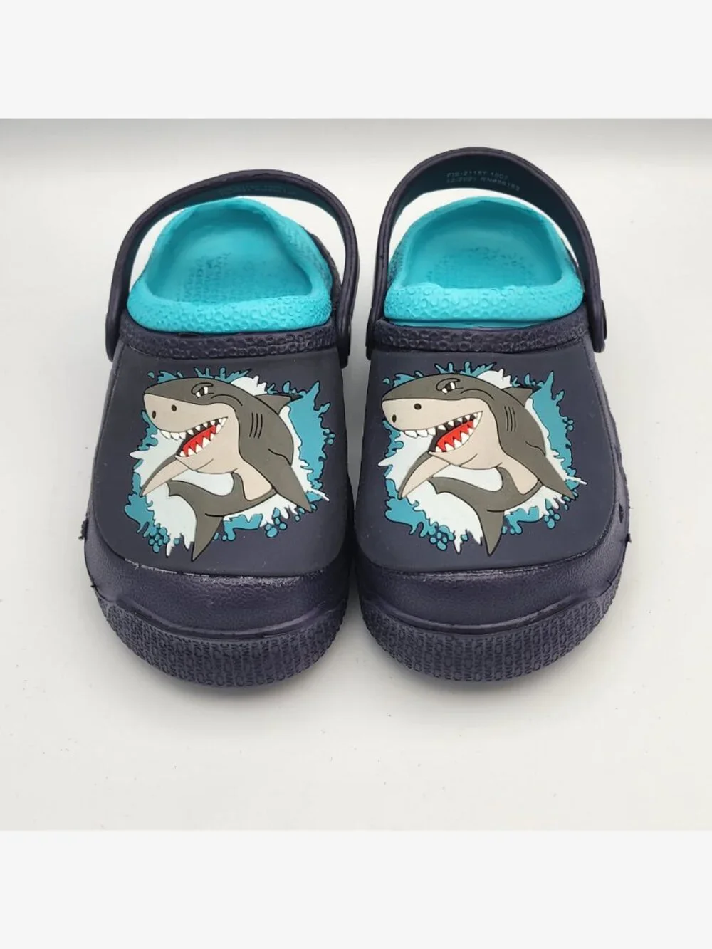 Blue Shark Waterproof Clogs | Kid's 10